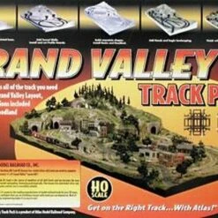 Code 83 Nickel Silver Grand Valley Track Pack HO Scale Atlas Trains