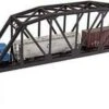 Code 83 Nickel Silver 18" Black Through Truss Bridge Kit HO Scale Atlas Trains