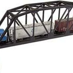 Code 83 Nickel Silver 18" Black Through Truss Bridge Kit HO Scale Atlas Trains