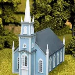 19th Century Church Kit HO Scale Atlas Trains