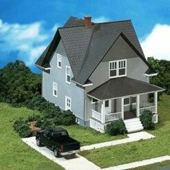 Kim's Classic 1920s American Home Kit HO Scale Atlas Trains