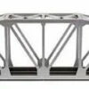 Code 100 Nickel Silver 18" Silver Through Truss Bridge Kit HO Scale Atlas Trains