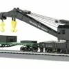 250-Ton Steam Crane Car & Boom Tender Chesapeake & Ohio HO Bachmann Trains
