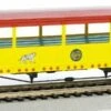 R-T-R Ringling Bros & Barnum & Bailey Open Excursion Car w/Seats #142 HO Bachmann Trains