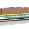 Ringling Bros. & Barnum & Bailey Flat Car With Crate Load #119 (Blue) HO Scale Bachmann Ringling Bros. & Barnum & Bailey Flat Car with Crate Load #119 (Blue) HO Scale Bachmann