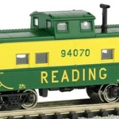 Reading (Green/Yellow) #94070 Northeast Steel Caboose N Bachmann Trains