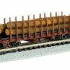 ACF 40' Log Car 1906-1935 Version N Bachmann Trains