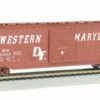 Western Maryland 50' Sliding Boxcar HO Bachmann Trains