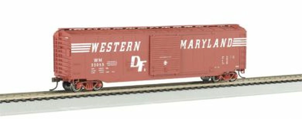 Western Maryland 50' Sliding Boxcar HO Bachmann Trains