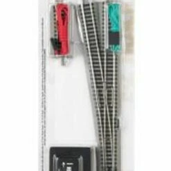 Left Turnout N #6 Nickel Silver Track (1/Cd) N Bachmann Trains