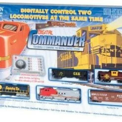 Digital Commander Train Set W /E-Z Command Control System By Bachmann Digital Commander Train Set w /E-Z Command Control System by Bachmann