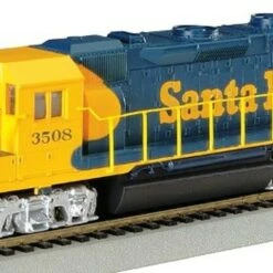 Santa Fe #3508 (Blue & Yellow) GP40 Diesel Locomotive DCC Equipped HO Bachmann Trains