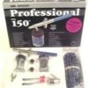 Professional Airbrush Set Fine, Medium & Heavy Heads Badger