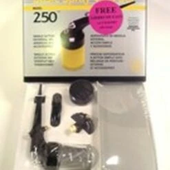 Basic Spray Gun Set Single Action Bottom Feed Badger