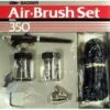 Fine, Medium & Heavy Heads Single Action Bottom Feed Airbrush Set Badger