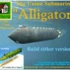"Alligator" The Union Submarine 1/72 Cottage Industries