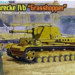 Heuschrecke IVb Grasshopper Tank with 10.5cm leFH18 Gun 1/35 Dragon