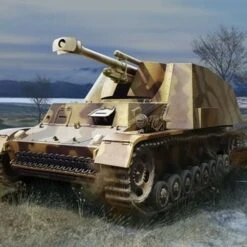 SdKfz 165 Hummel-Wespe Tank with 10.5cm Howitzer Gun 1/35 Dragon