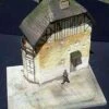 Juno 2-Story Beach House w/Base (8"x10.5") 1-35 Dioramas Plus