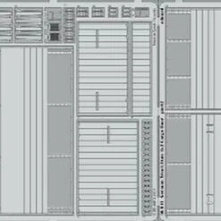 German Truck 3-Ton 4x2 Cargo Floor for TAM 1-35 Eduard