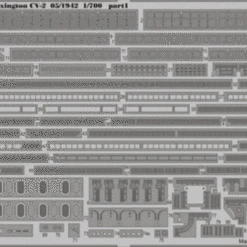 USS Lexington CV-2 May 1942 for TSM 1/700 Eduard