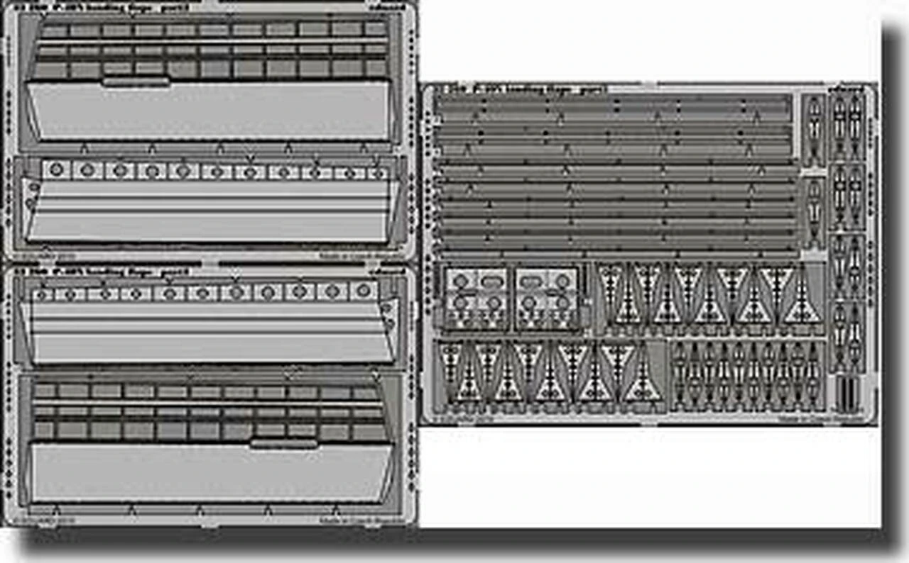 P-40N Landing Flaps for HSG 1/32 Eduard