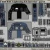BAC Lightning F6 Interior Part 1 & Part 2 Detail Set for TSM (Painted Self Adhesive) 1/32 Eduard