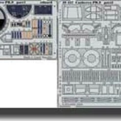 Canberra PR9 for ARX (Painted Self Adhesive) 1/48 Eduard