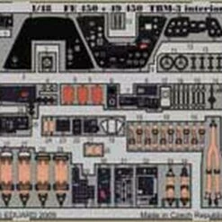 TBM3 Exterior for HBO (Painted Self Adhesive) 1/48 Eduard