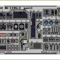 Bf110G2 for EDU (Painted) 1/48 Eduard