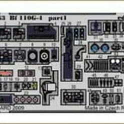 Bf110G4 for EDU (Painted) 1/48 Eduard