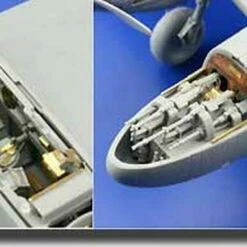 Bf110D Interior for DML (Painted Self Adhesive) 1/48 Eduard