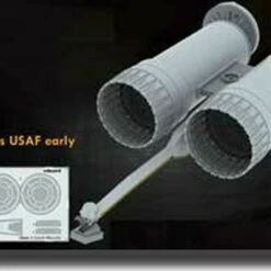 F-4 Exhaust Nozzles USAF Early for TAM (Resin) 1/32 Eduard