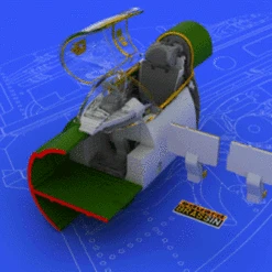 MiG-21 Bis Interior for EDU (Photo-Etch & Resin) 1/48 Eduard