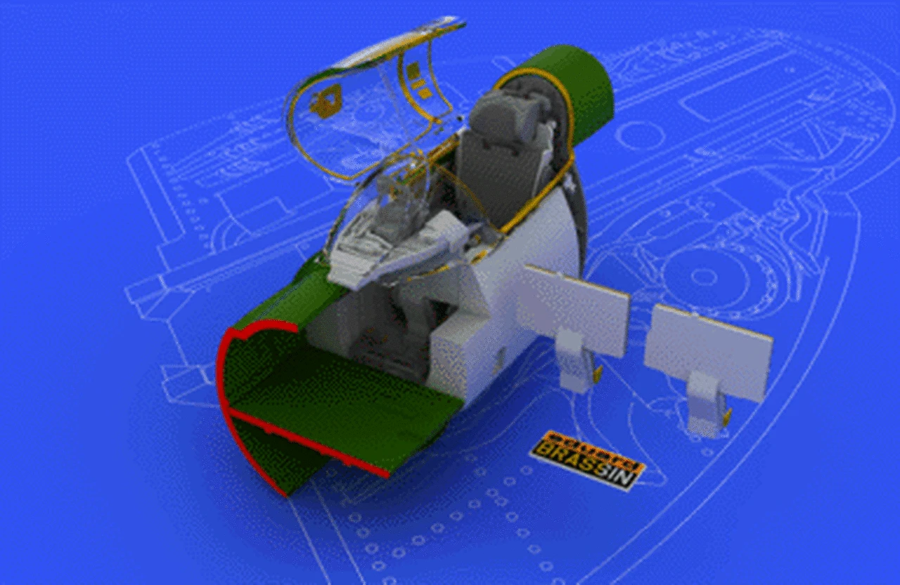 MiG-21 Bis Interior for EDU (Photo-Etch & Resin) 1/48 Eduard