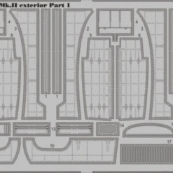 Halifax B Mk I/II Exterior for RVL 1/72 Eduard