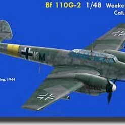 Messerschmitt Bf110G2 Fighter (Weekend Edition Plastic Kit) 1/48 Eduard