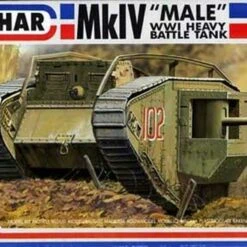 WWI British Male Mk IV Tank 1/35 Emhar