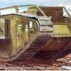 WWI British Female Mk IV Tank 1-35 Emhar