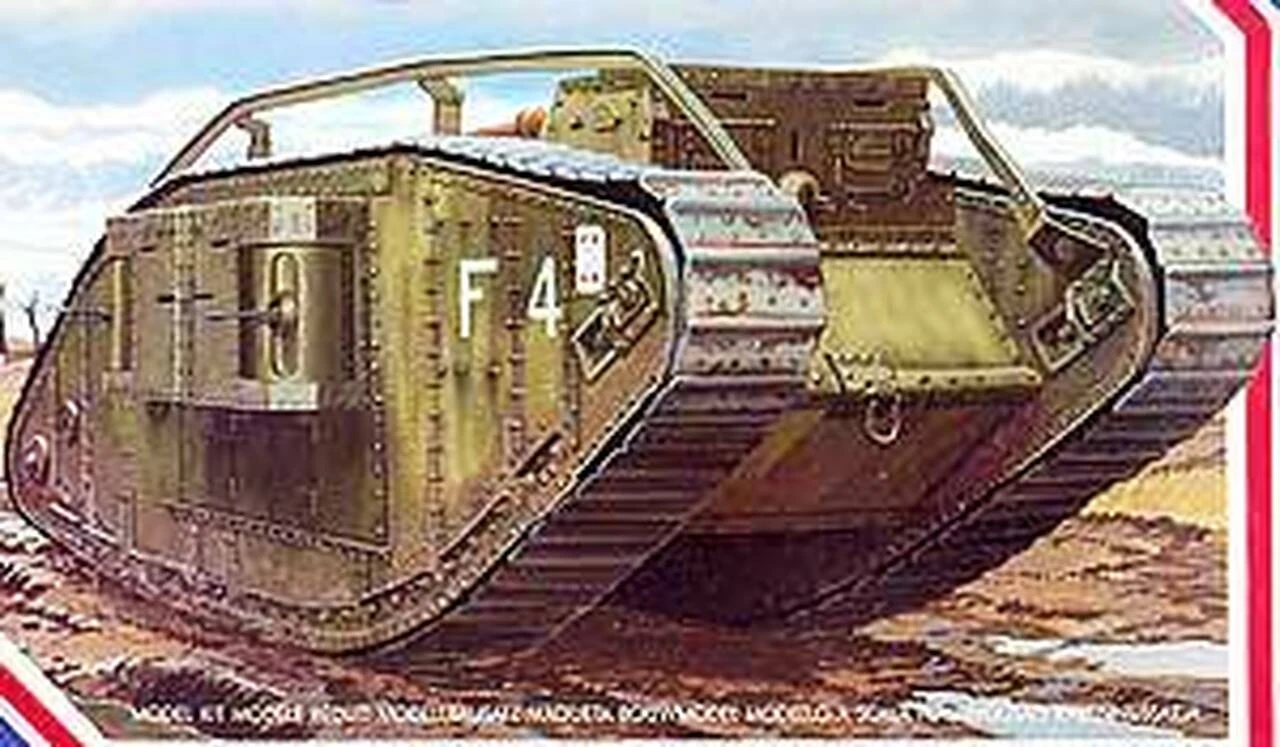 WWI British Female Mk IV Tank 1-35 Emhar