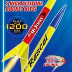 RTF Rascal & HiJinks Model Rocket Launch Set (no Engines) Estes RTF Rascal & HiJinks Model Rocket Launch Set (no engines) Estes