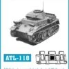 PzKpfw I Ausf C (Vk601) Tank Track Link Set (190 Links & 2 Sprocket Wheels) 1/35 Fruilmodel PzKpfw I Ausf C (Vk601) Tank Track Link Set (190 Links & 2 Sprocket Wheels) 1/35 Fruilmodel