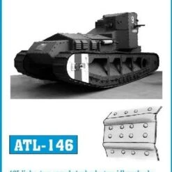 Whippet/Little Willie Track Set (135 Links & 2each Sprocket/Idler Wheels) 1/35 Fruilmodel Whippet/Little Willie Track Set (135 Links & 2each Sprocket/Idler Wheels) 1/35 Fruilmodel