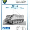 M113, M548, M Chapparal, Vulcan Military Vehicle Track Link Set (160 Links) 1/35 Fruilmodel M113, M548, M Chapparal, Vulcan Military Vehicle Track Link Set (160 Links) 1/35 Fruilmodel