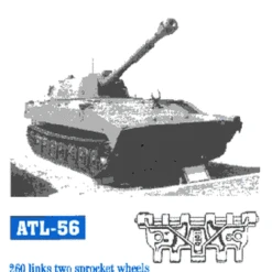 Gvozdika Tank Track Link Set (260 Links) 1/35 Fruilmodel Gvozdika Tank Track Link Set (260 Links) 1/35 Fruilmodel