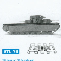 T35 Tank Track Link Set (270 Links) 1/35 Fruilmodel T35 Tank Track Link Set (270 Links) 1/35 Fruilmodel