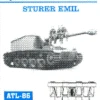 Sturer Emil Tank Track Link Set (180 Links & 2 Sprocket Wheels) 1/35 Fruilmodel Sturer Emil Tank Track Link Set (180 Links & 2 Sprocket Wheels) 1/35 Fruilmodel