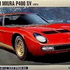 1971 Lamborghini Miura P-400 SV 1/24 Hasegawa