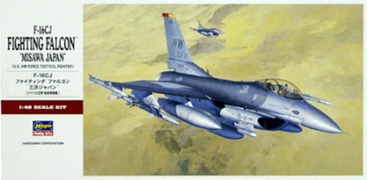 F-16CJ Fighting Falcon Misawa Japan 1/48 Hasegawa