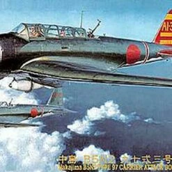 Nakajima B-5N2 Type 97 Model 1 Attack Bomber Kate 1/48 Hasegawa